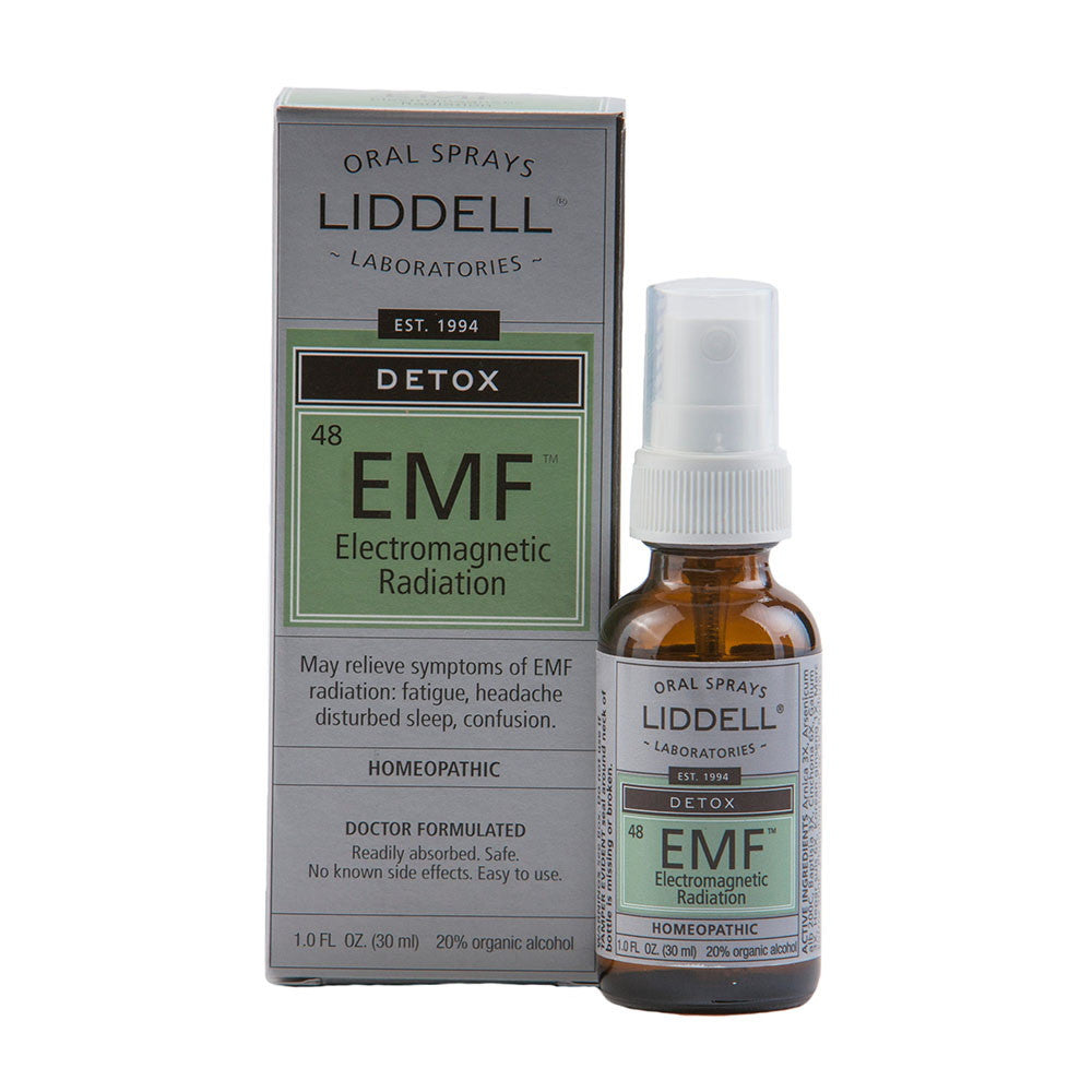 Liddell Laboratories Detox Emf Electromagnetic Radiation Homeopathic, Oral Spray, 1 Oz